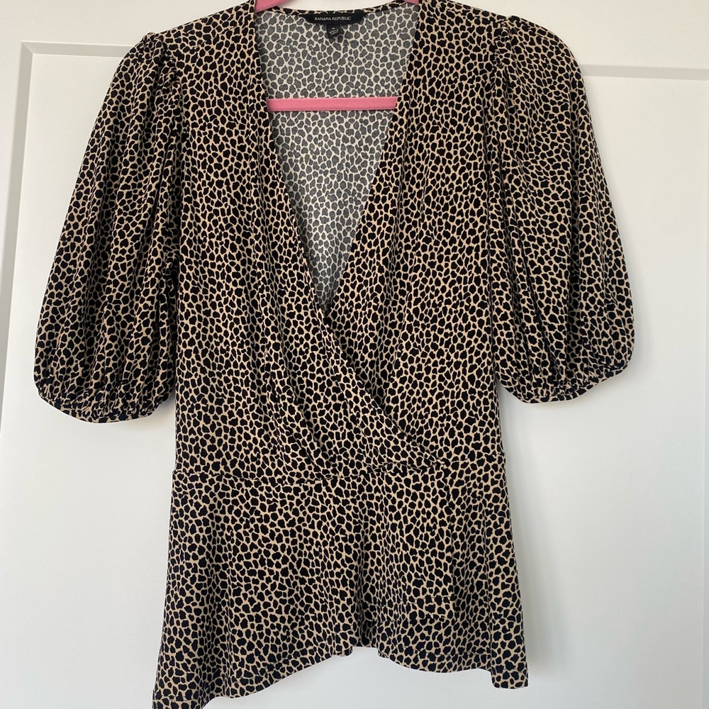 Banana Republic Cheetah Shirt